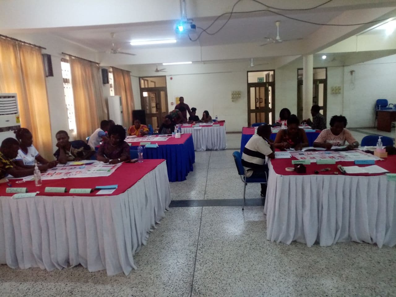 Training for SME's at CuTraC using the micro business game and savings game