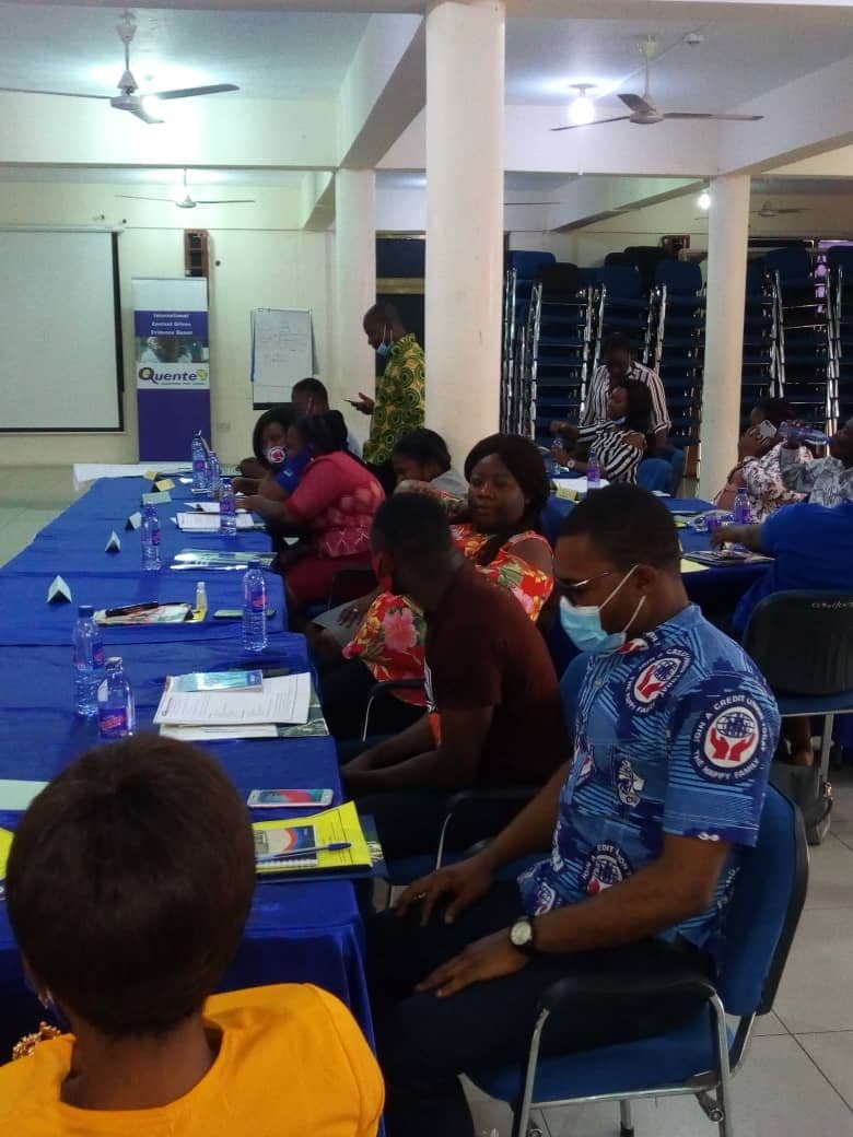 Tellers management training at Credit Union Training Centre in Kasua