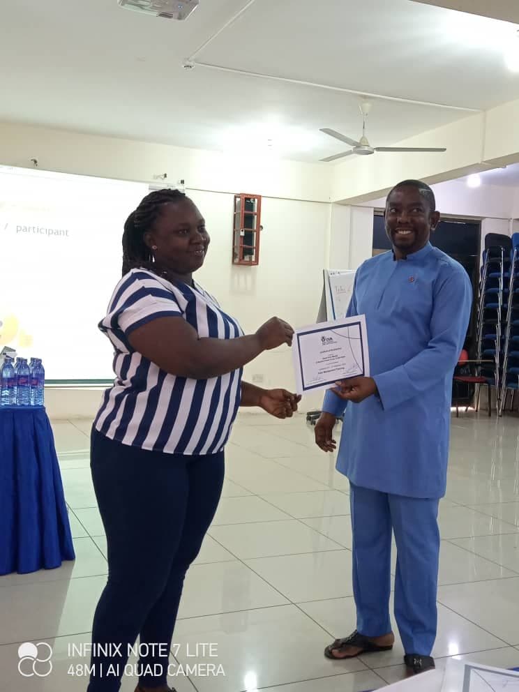 Tellers management training at Credit Union Training Centre in Kasua
