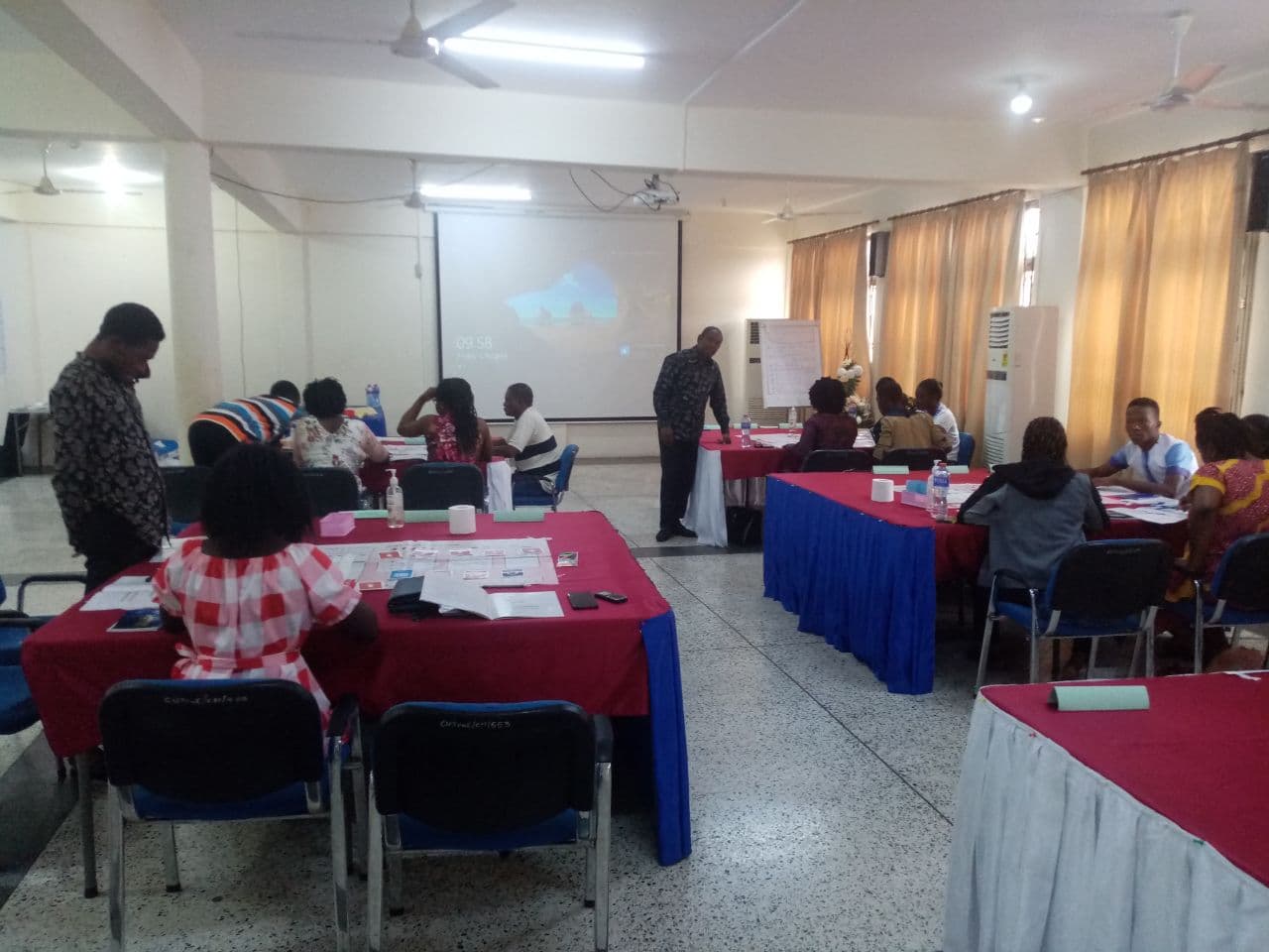 Training for SME's at CuTraC using the micro business game and savings game