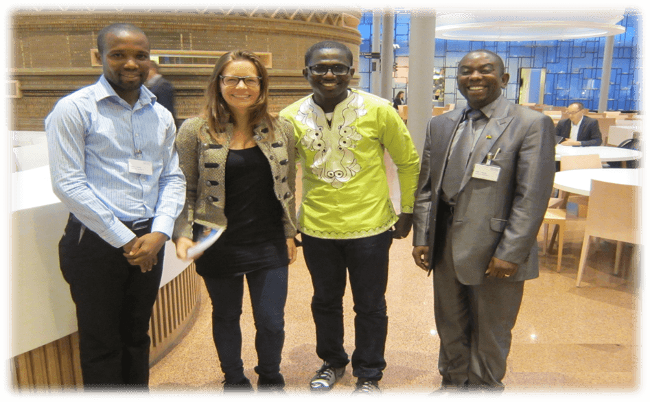 Quente Africa Team in a Working Visit to Rabobank, Netherland [Lady in the Middle is the Africa Director for Rabobank]