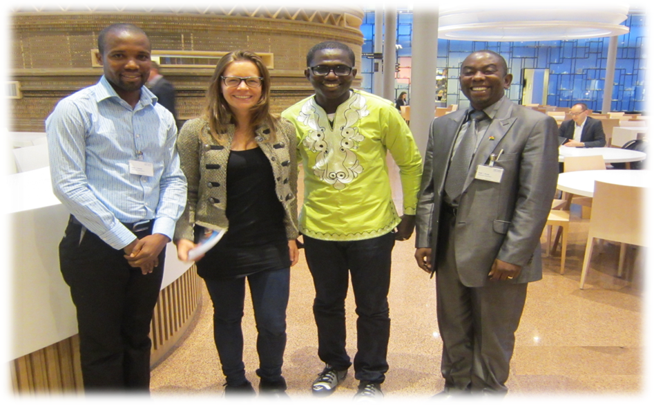 Quente Africa Team in a Working Visit to Rabobank, Netherland [Lady in the Middle is the Africa Director for Rabobank]